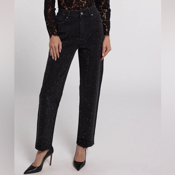 Generation Love Denim - Generation Love Baylor Embellished High Rise Ankle Jeans
